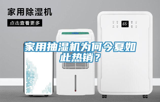 家用抽濕機為何今夏如此熱銷？