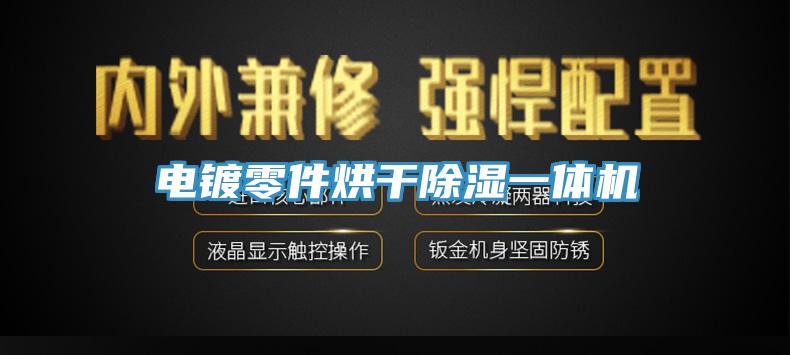 電鍍零件烘幹除濕一體機