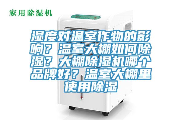 濕度對溫室作物的影響？溫室大棚如何除濕？大棚蘑菇视频网站哪個品牌好？溫室大棚裏使用除濕