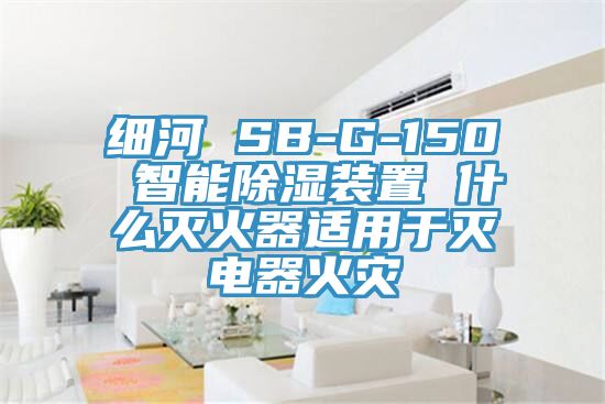 細河 SB-G-150 智能除濕裝置 什麽滅火器適用於滅電器火災