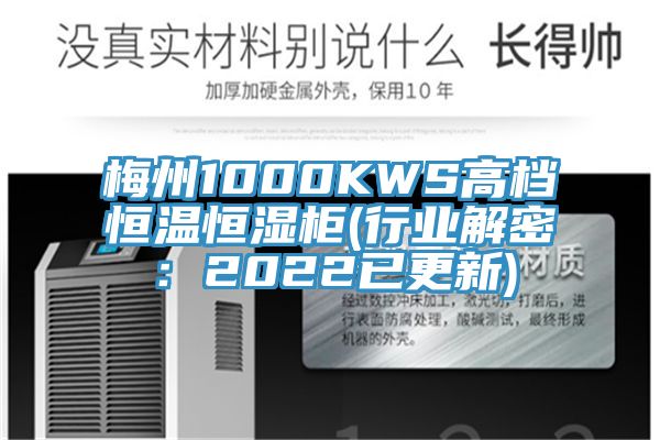 梅州1000KWS高檔恒溫恒濕櫃(行業解密：2022已更新)