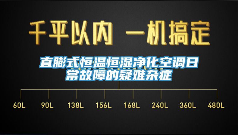 直膨式恒溫恒濕淨化空調日常故障的疑難雜症